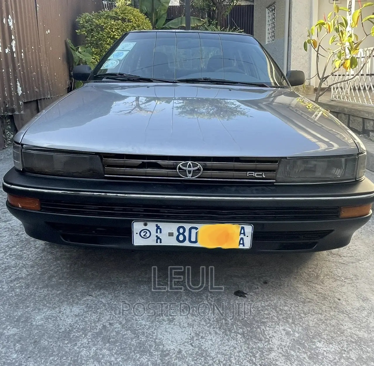 Toyota Corolla Hatchback 1990 Gray