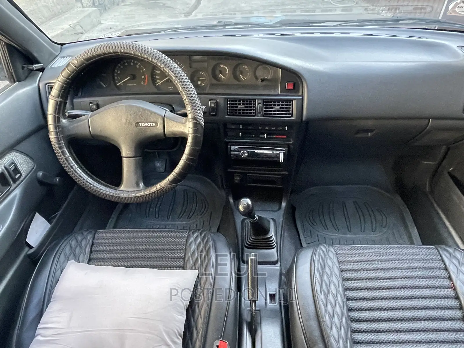 Toyota Corolla Hatchback 1990 Gray