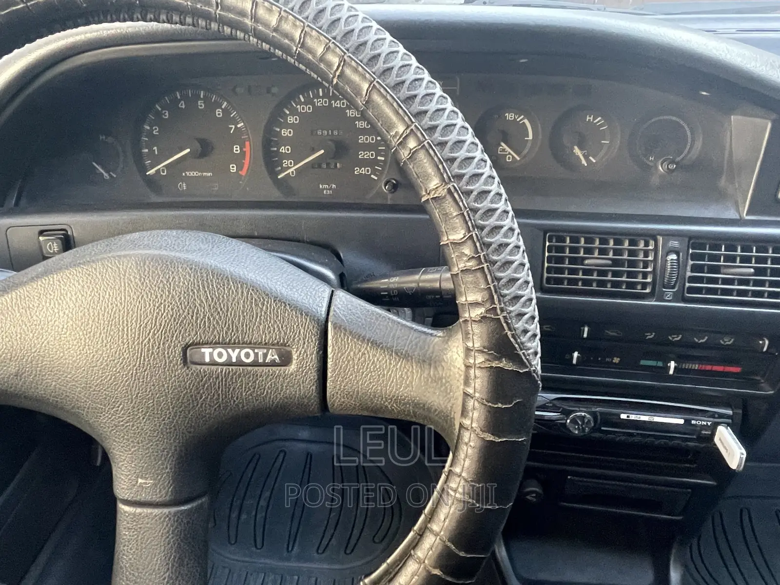 Toyota Corolla Hatchback 1990 Gray