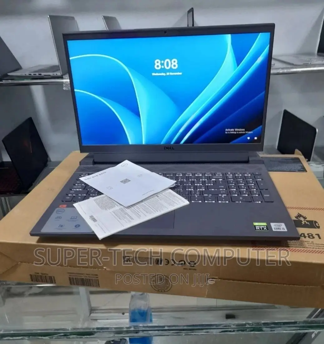 New Laptop Dell G15 5511 8GB Intel Core I5 SSD 512GB