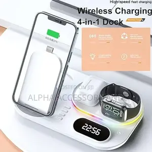 MOXOM 4 in 1 Multifunctional Wireless Charging Station