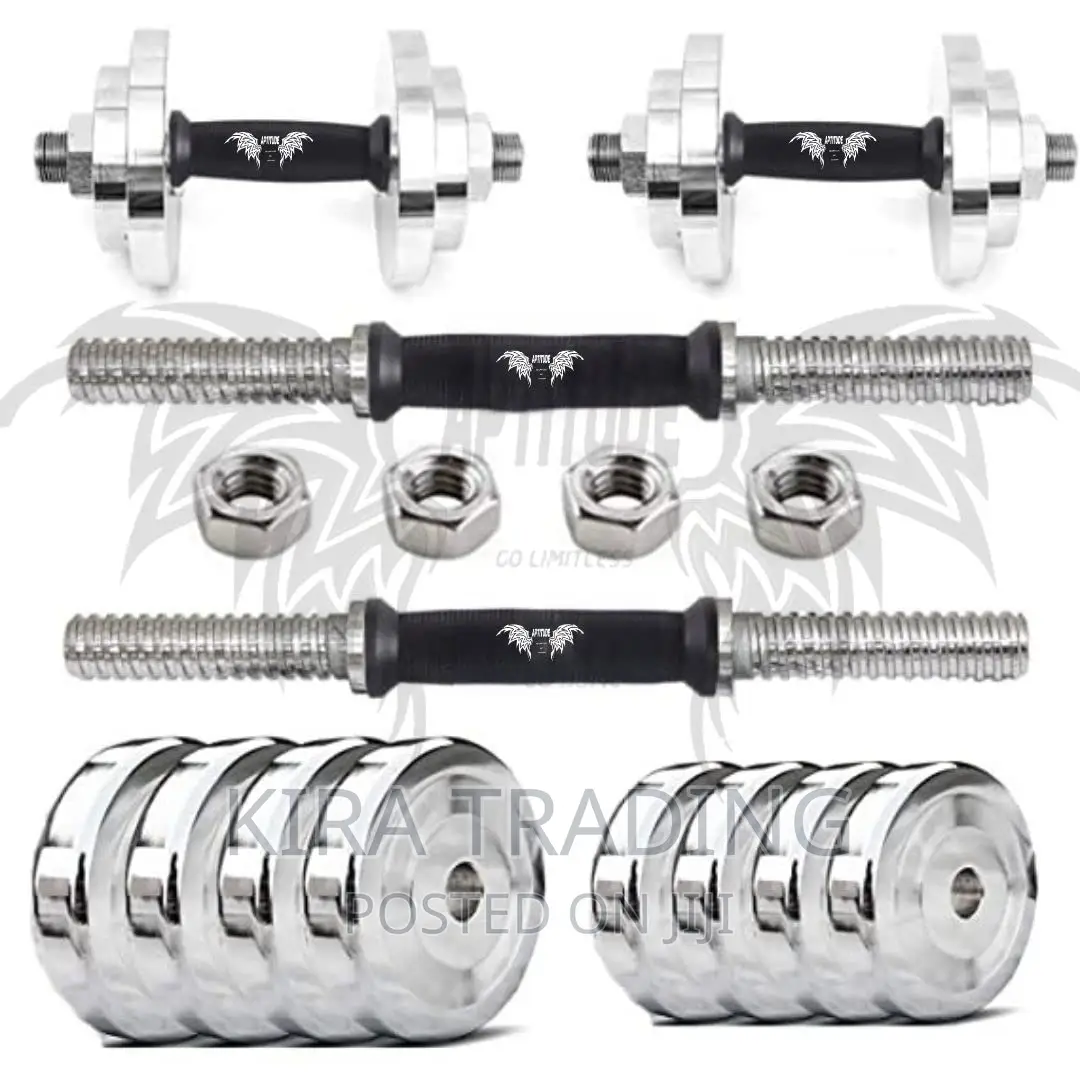 New 50kg Dumbbell and Barbell