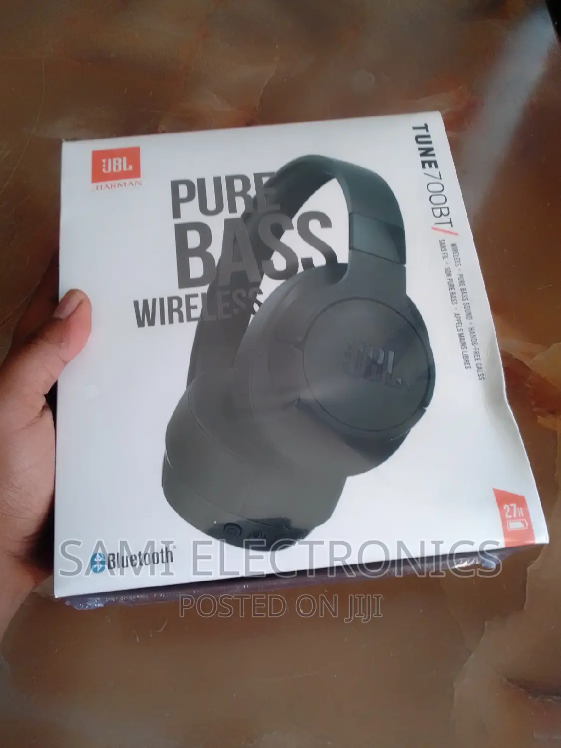 Headphone JBL Bluetooth Headphone አዲስ ጄቢል ሄድፎን