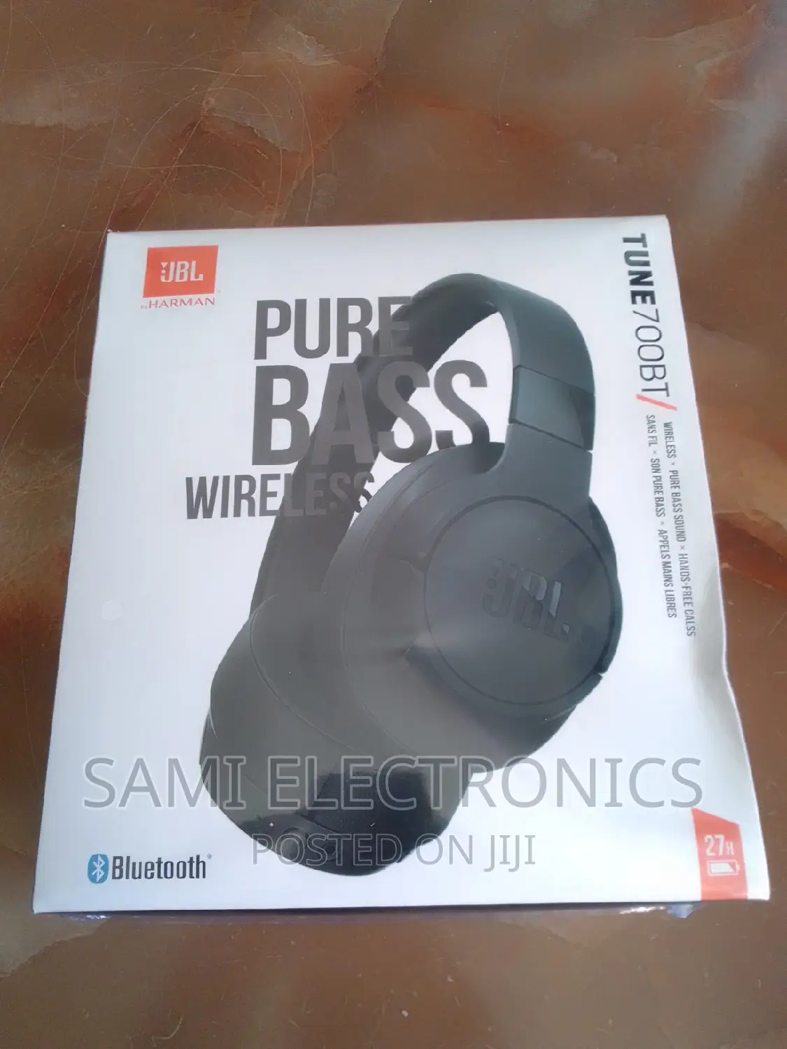 Headphone JBL Bluetooth Headphone አዲስ ጄቢል ሄድፎን