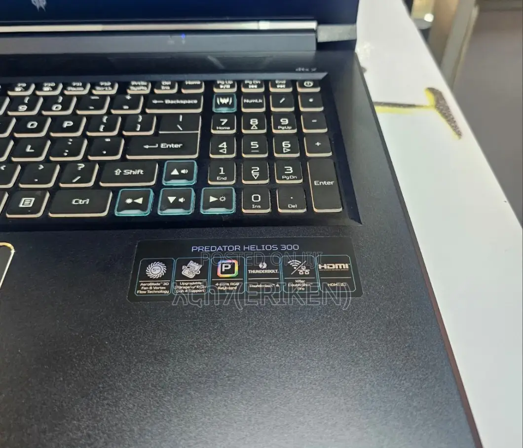 New Laptop Acer Predator Helios 300 16GB Intel Core I7 SSD 512GB