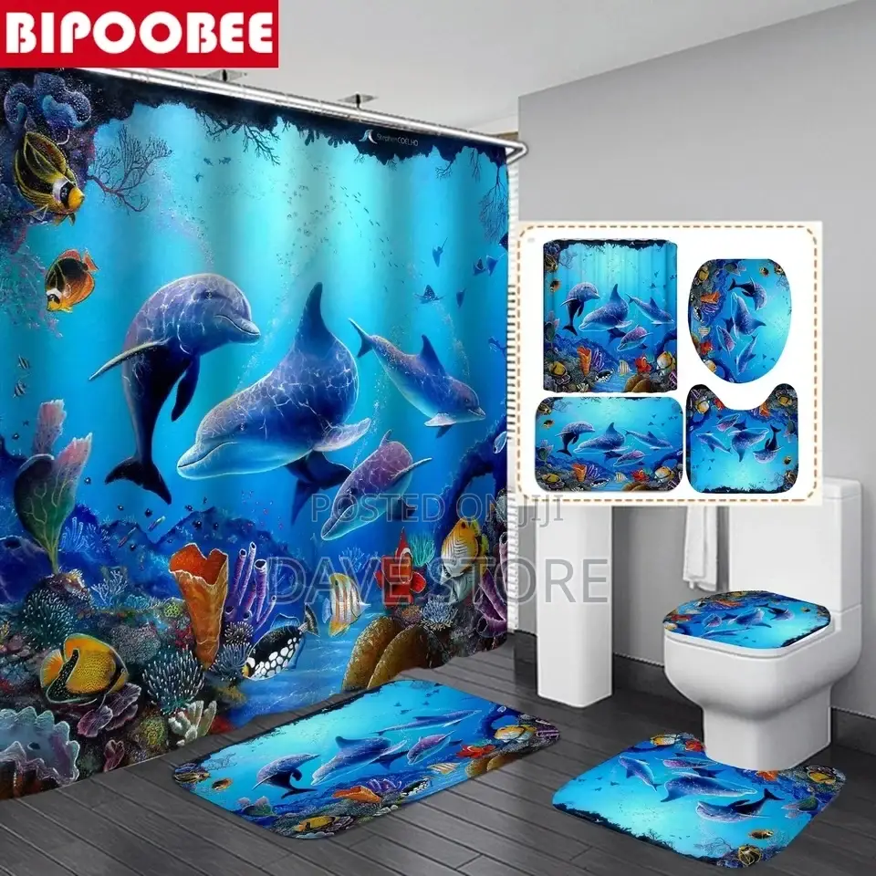Shower Curtain የሻወር ቤት መጋረጃ