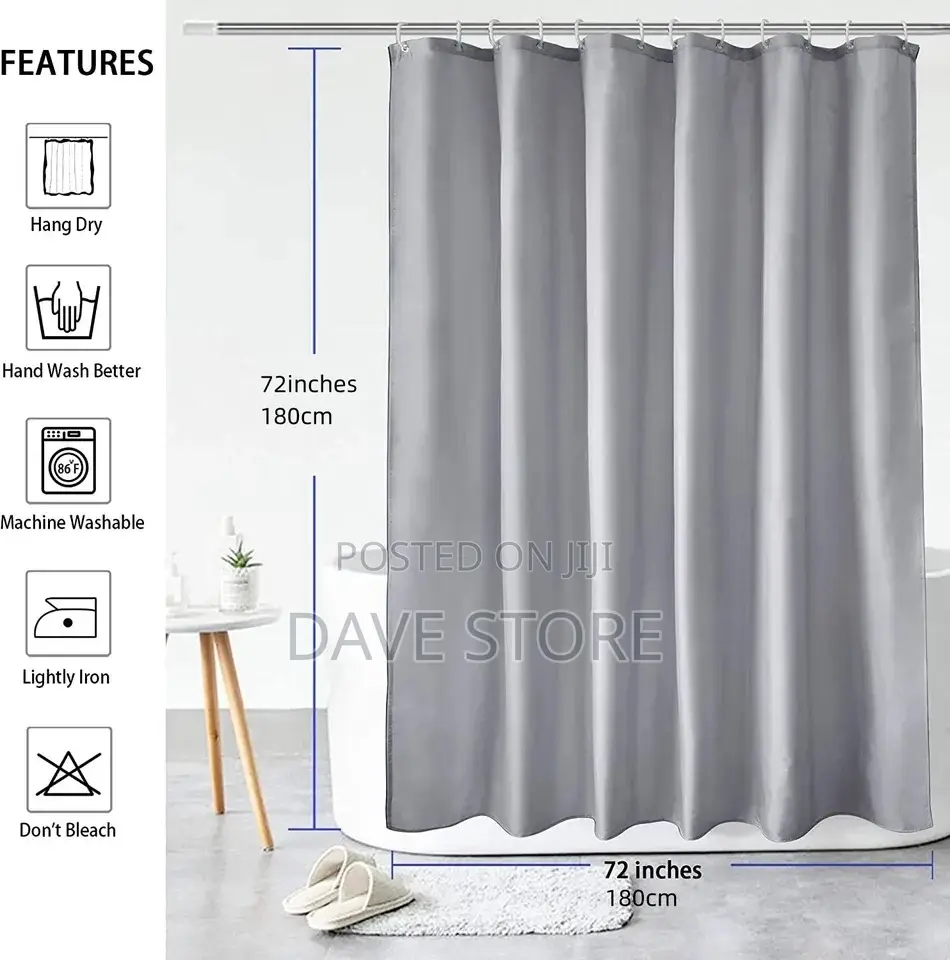 Shower Curtain የሻወር ቤት መጋረጃ