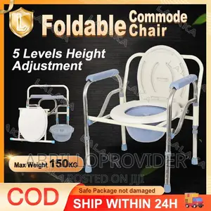 Photo - Commode Chair:Toilet Chair/Foldable Chair:Commode Chair:Cod