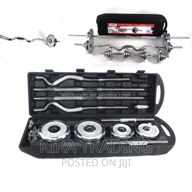 55kg ዳምፔል እና ባርቤል