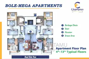 3bdrm Apartment At Bole Mega For Sale