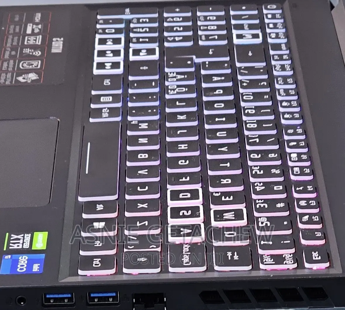 New Laptop Acer NITRO 5 8GB Intel Core I7 SSD 1T