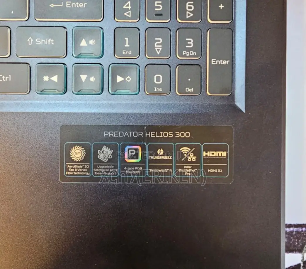 New Laptop Acer Predator Helios 300 16GB Intel Core I9 SSD 512GB