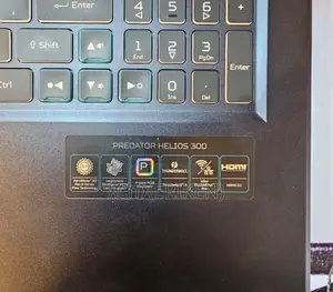 New Laptop Acer Predator Helios 300 16GB Intel Core I9 SSD 512GB