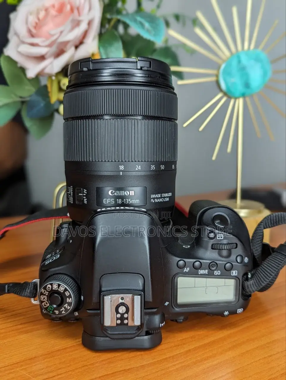 Canon Eos 80d DSLR Camera With 18-135mm Usm Lens