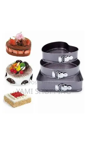 Photo - 3pcs Non Stick Cake Mould