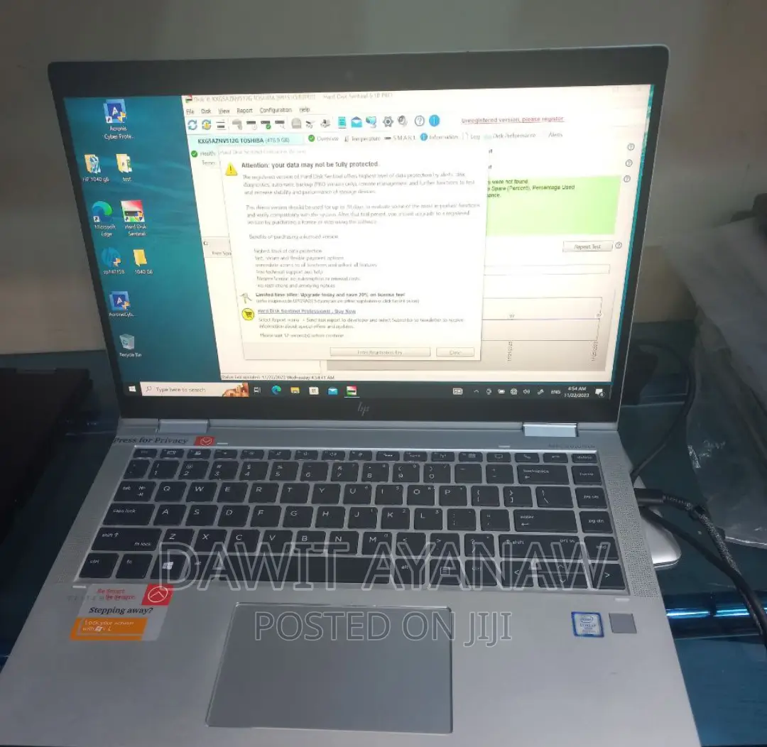 New Laptop HP EliteBook 1040 G4 16GB Intel Core I7 SSD 512GB