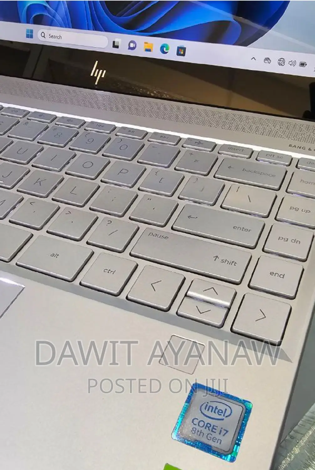 New Laptop HP 8GB Intel Core I7 SSD 512GB