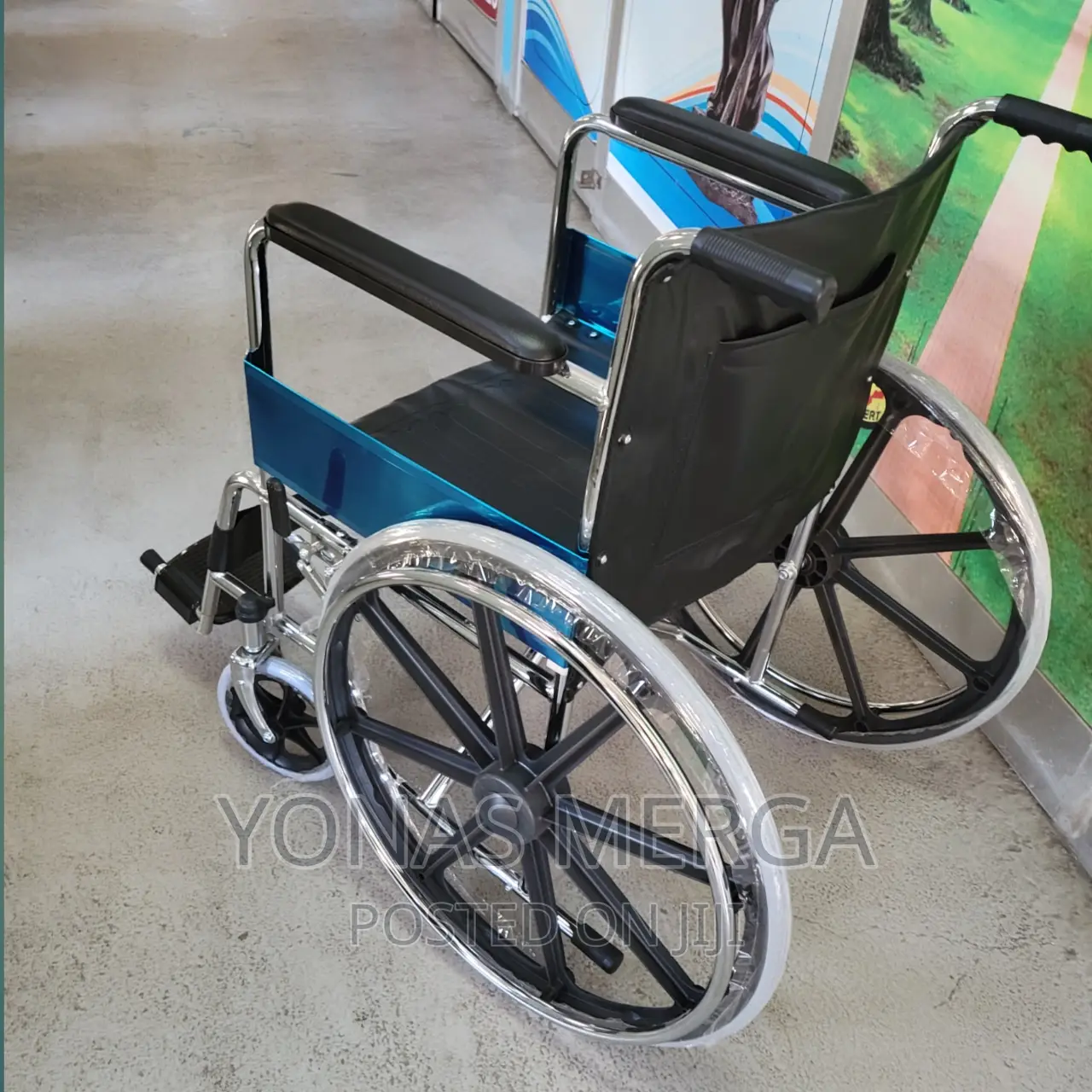 Wheelchair Stainless Steel Fold:Reliable Mobility Solution
