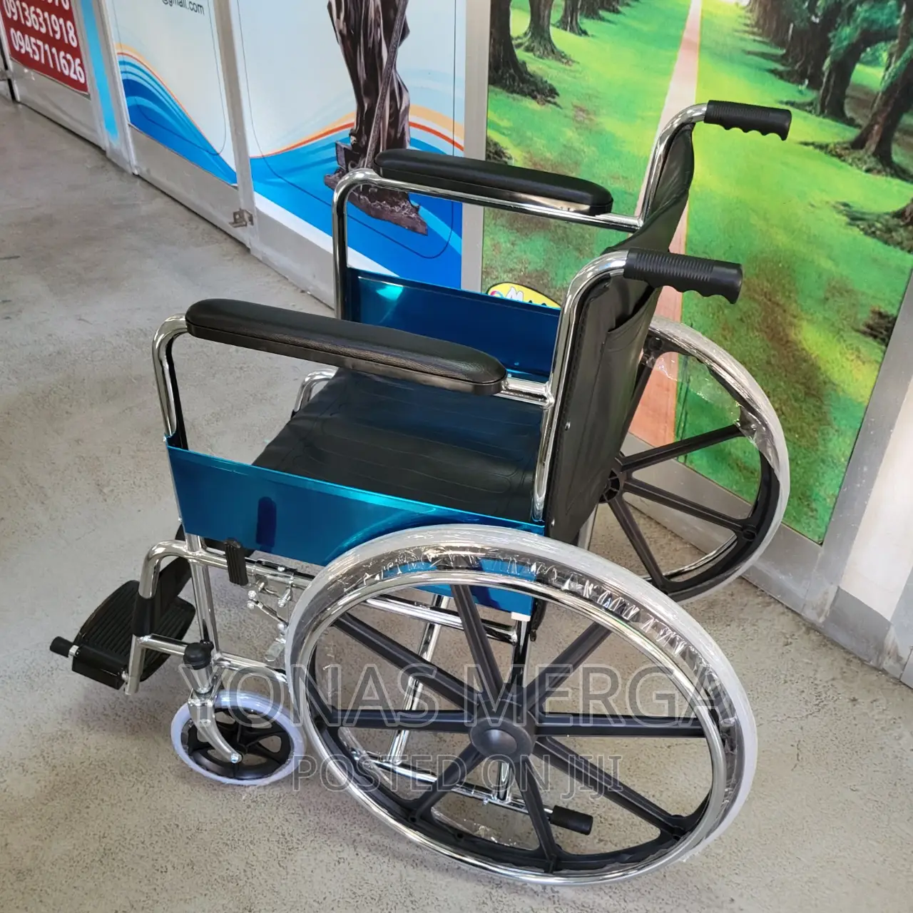 Wheelchair Brand New:Packed Ready Wheelchair Instant Mobilit