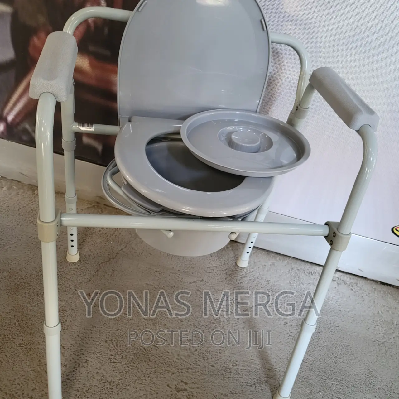 Eurocare Comfort Commode Chair:Enhanced Support for Patients