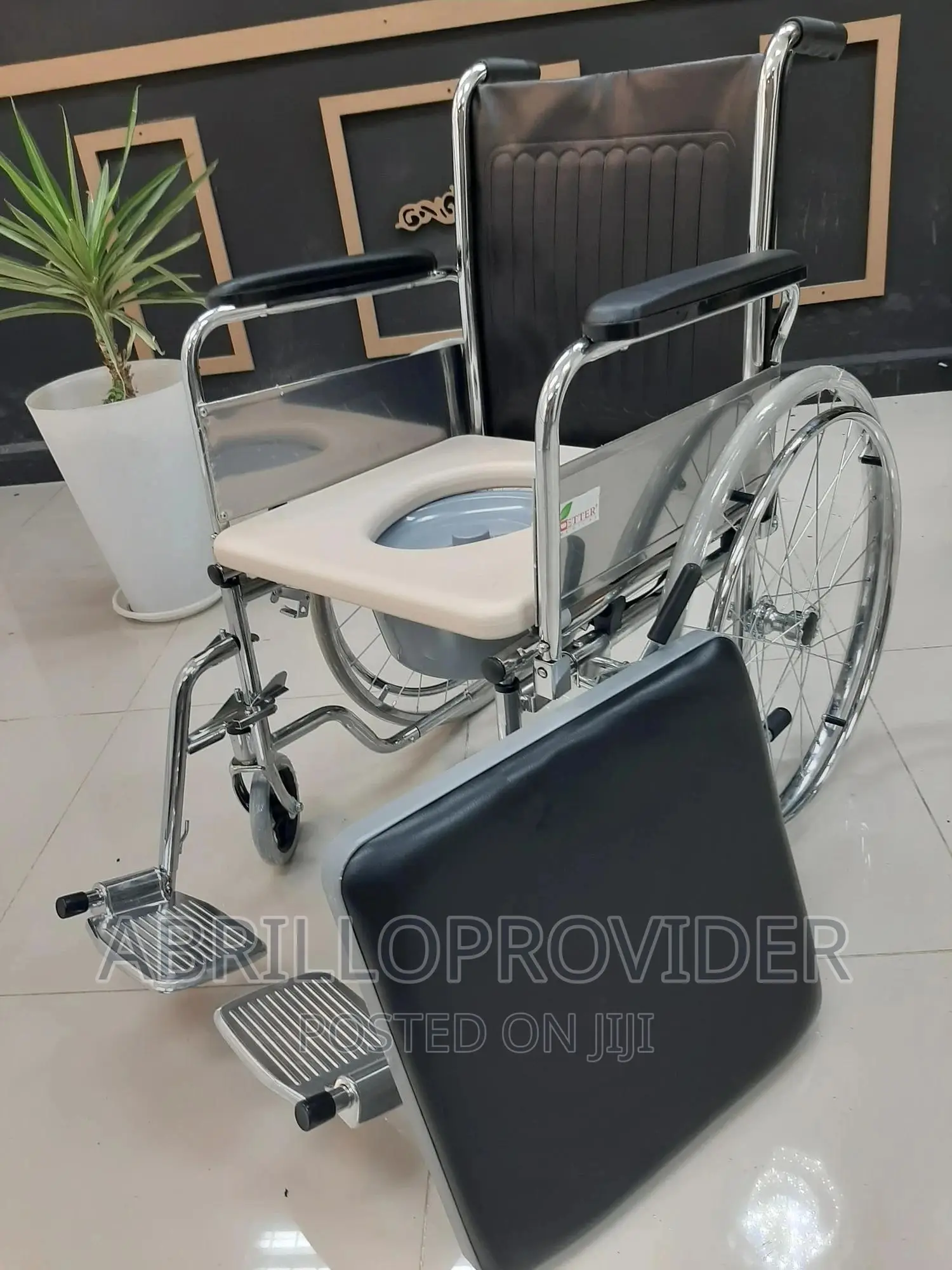 New Commode Wheelchair"Toilet:Wheelchair,Wheelchair,Wheelchr