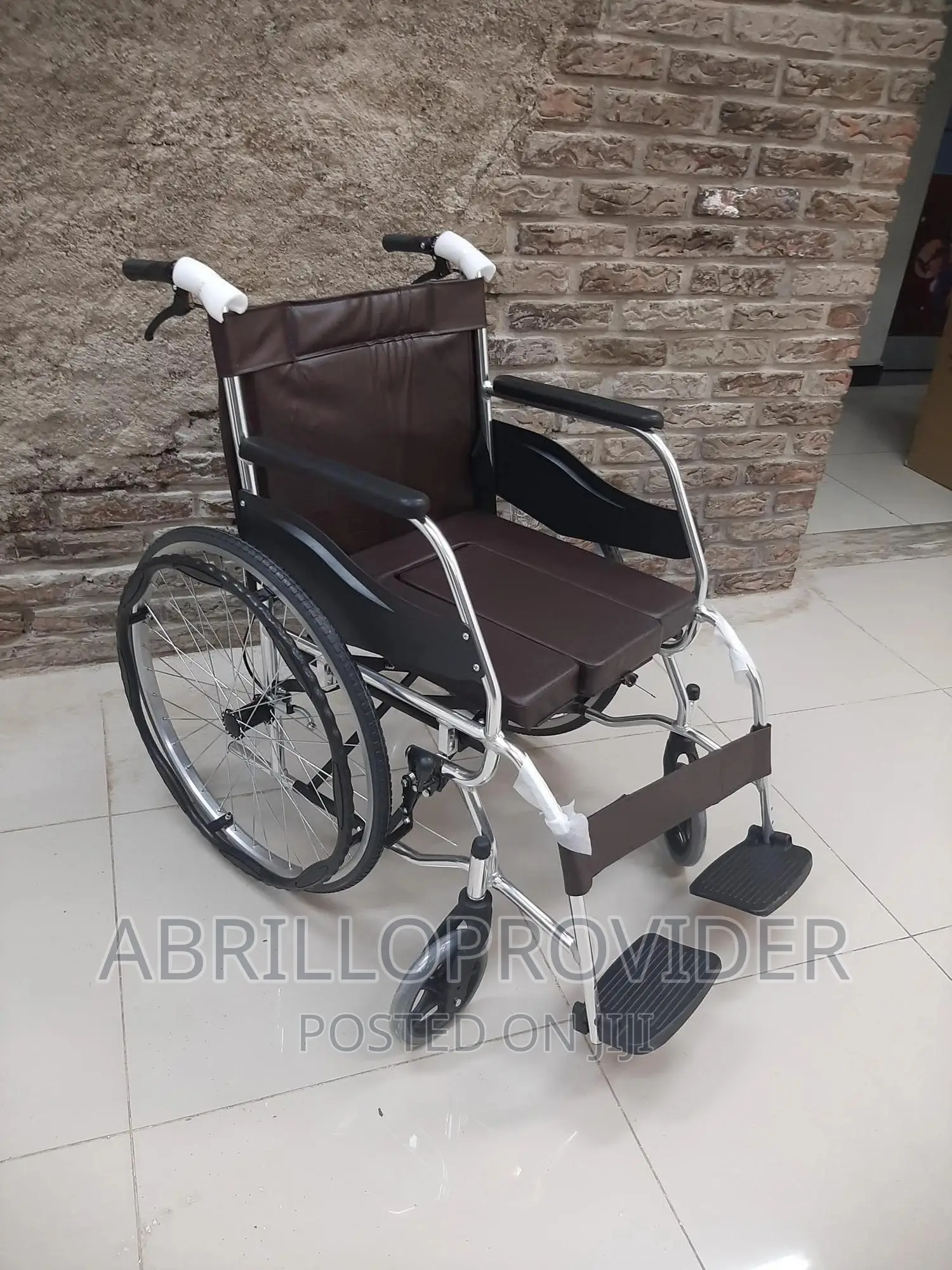 Easycare High Configuration Commode Wheelchair-Wheelchair