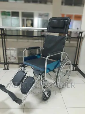 Photo - Commode Reclining Wheelchair/Wheelchair.Wheelchair.Wheelchai