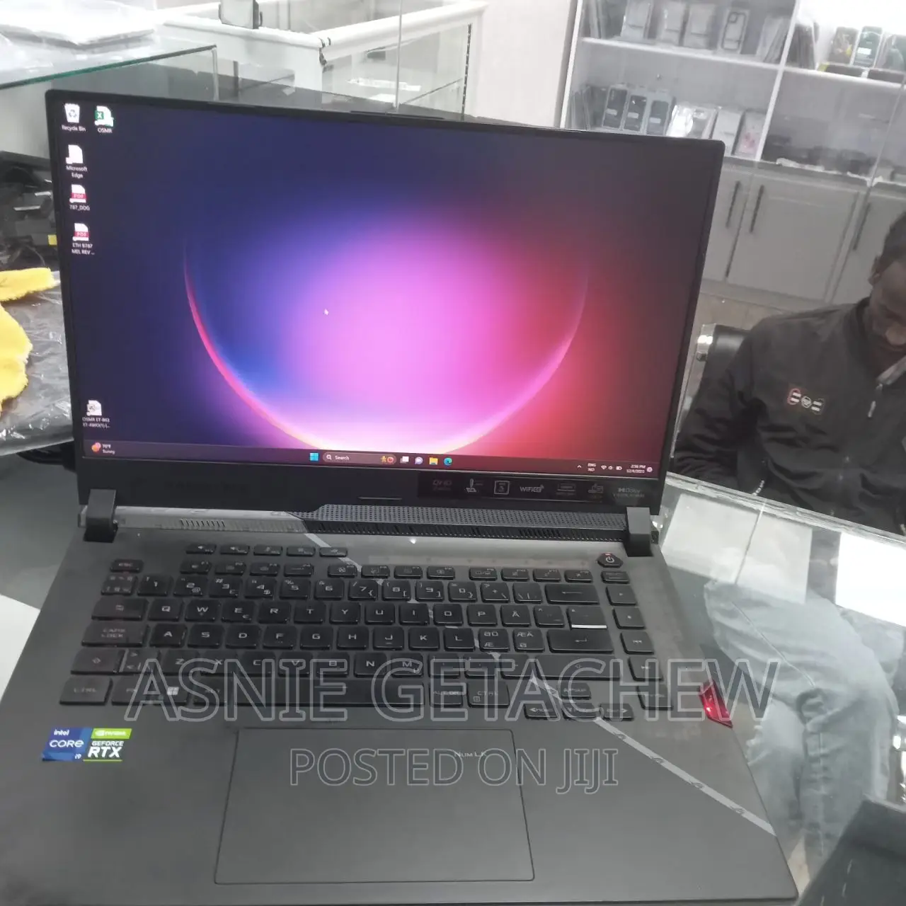 New Laptop Asus ROG Strix G15 16GB Intel Core I9 SSD 1T