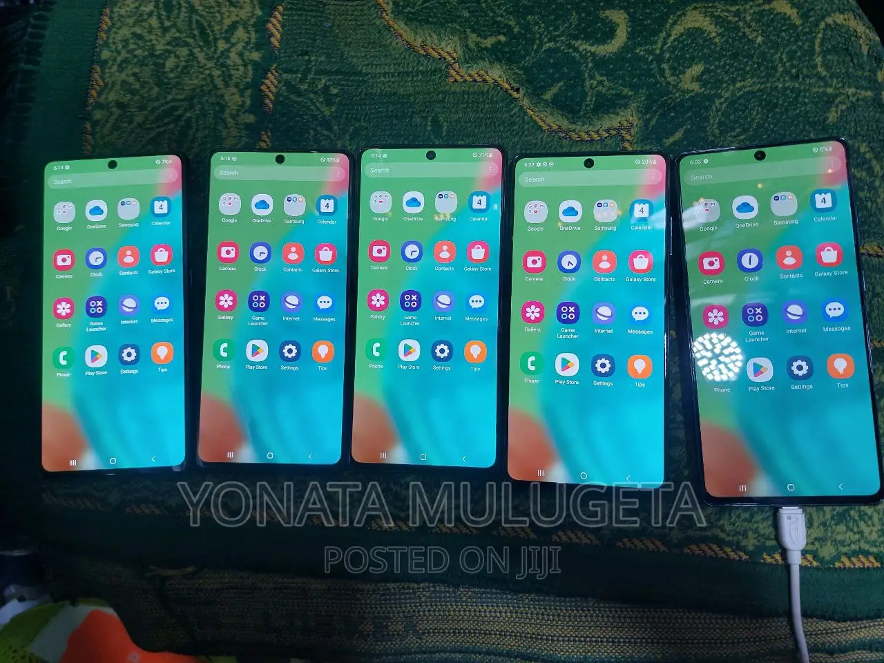 New Samsung Galaxy A71 5G 128 GB Blue