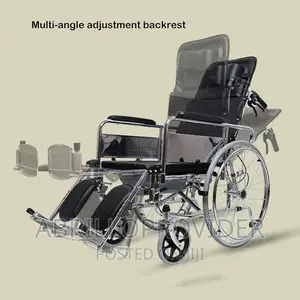 Photo - Wheelchair Shower/Commode Wheelchair, Wheelchair Reclining