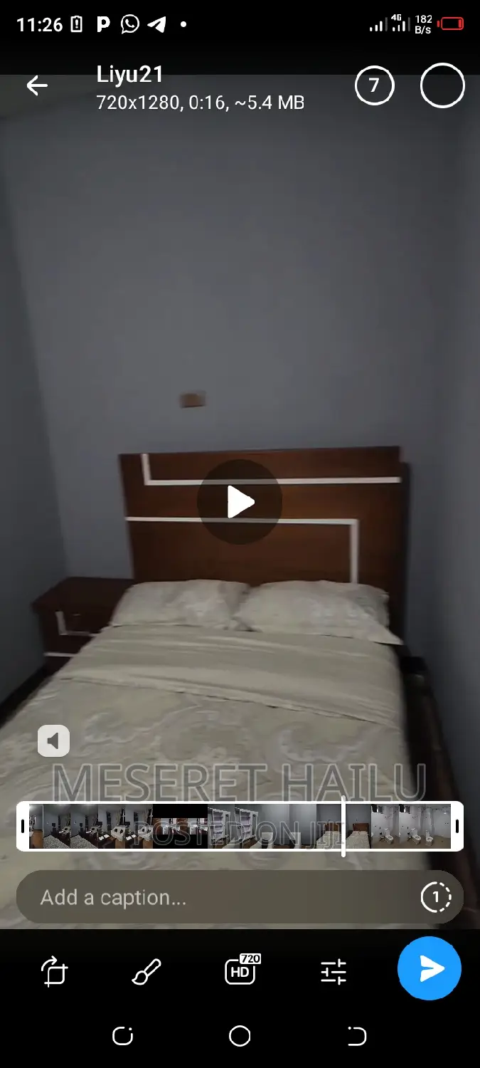 Furnished 1bdrm Apartment in Bole Bolbula for rent