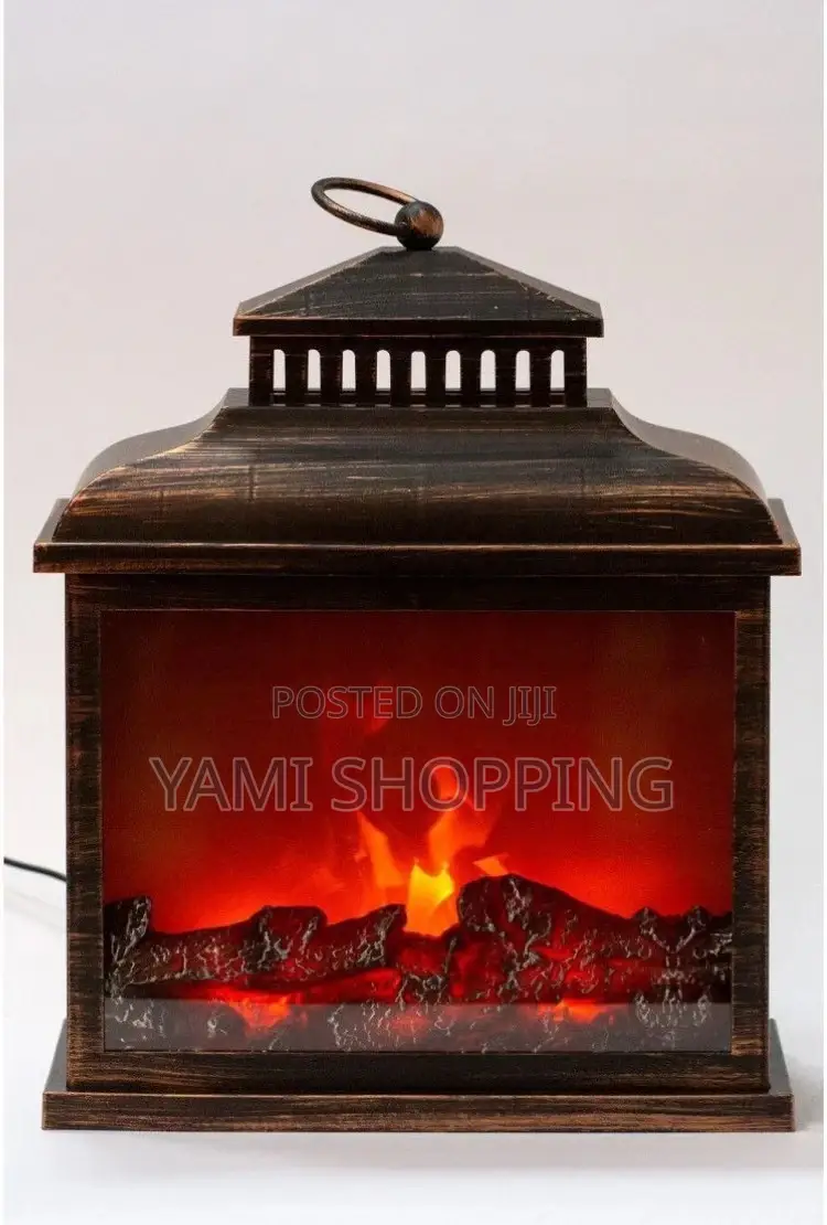 LED Fireplace Lantern