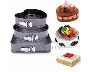 3pcs Non Stick Cake Mould