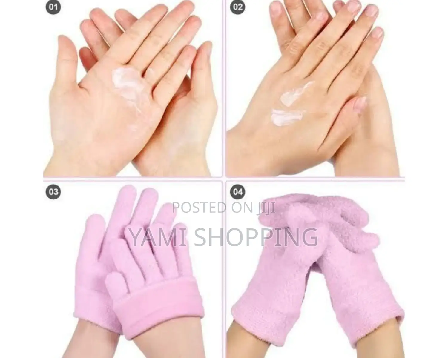Gel Cotton Moisturizing Gloves//የእጅ ማለስለሻ ጓንት