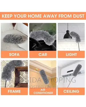 Microfiber Duster With Telescopic Extension Pole