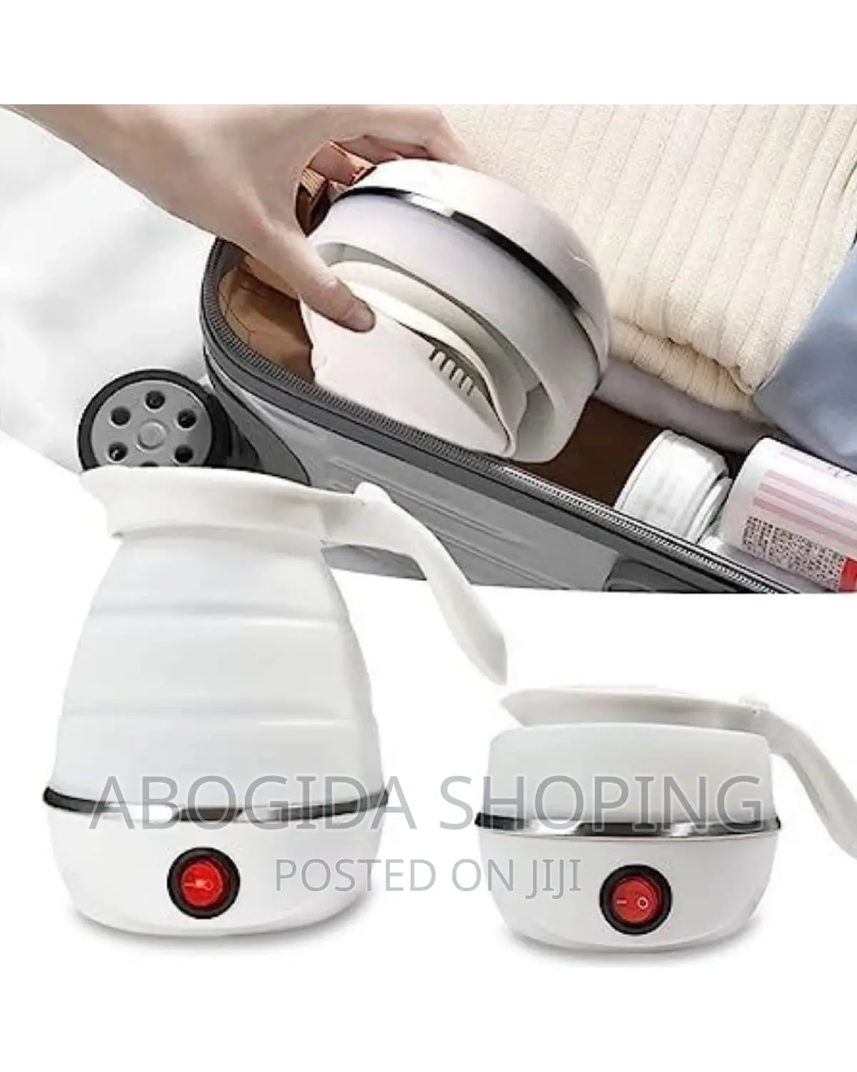 Foldable Electric Kettle – 600ml