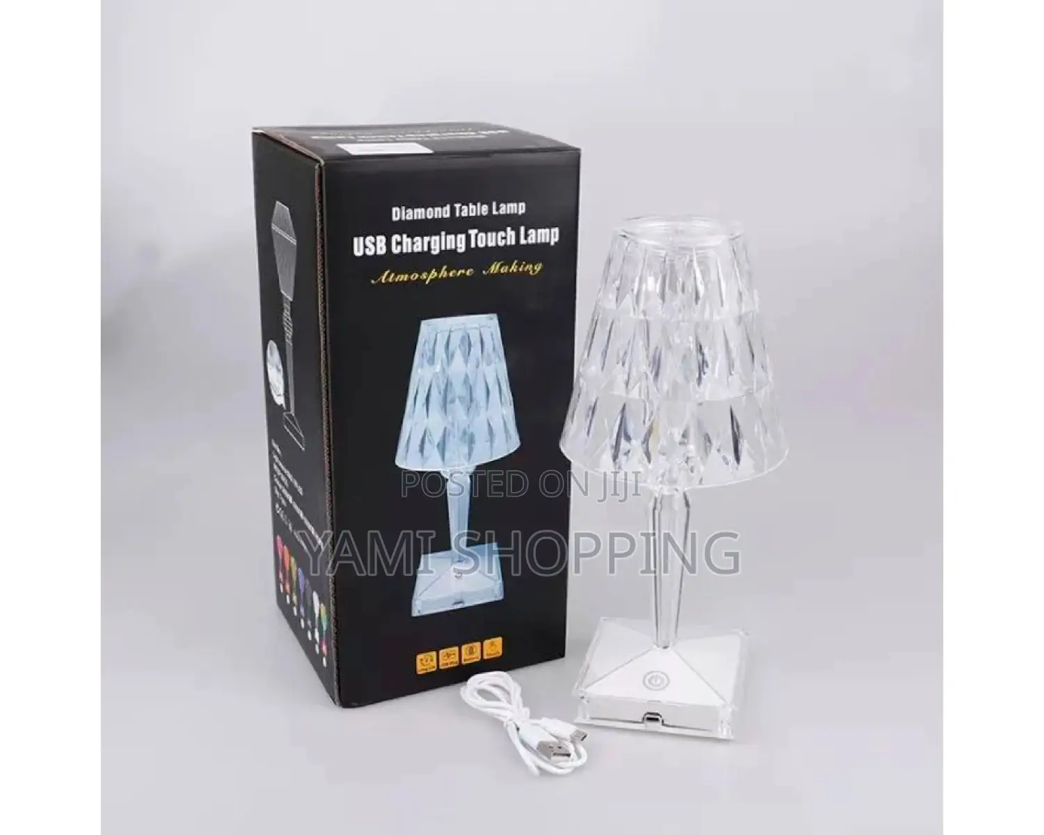 LED Diamond Table Lamp
