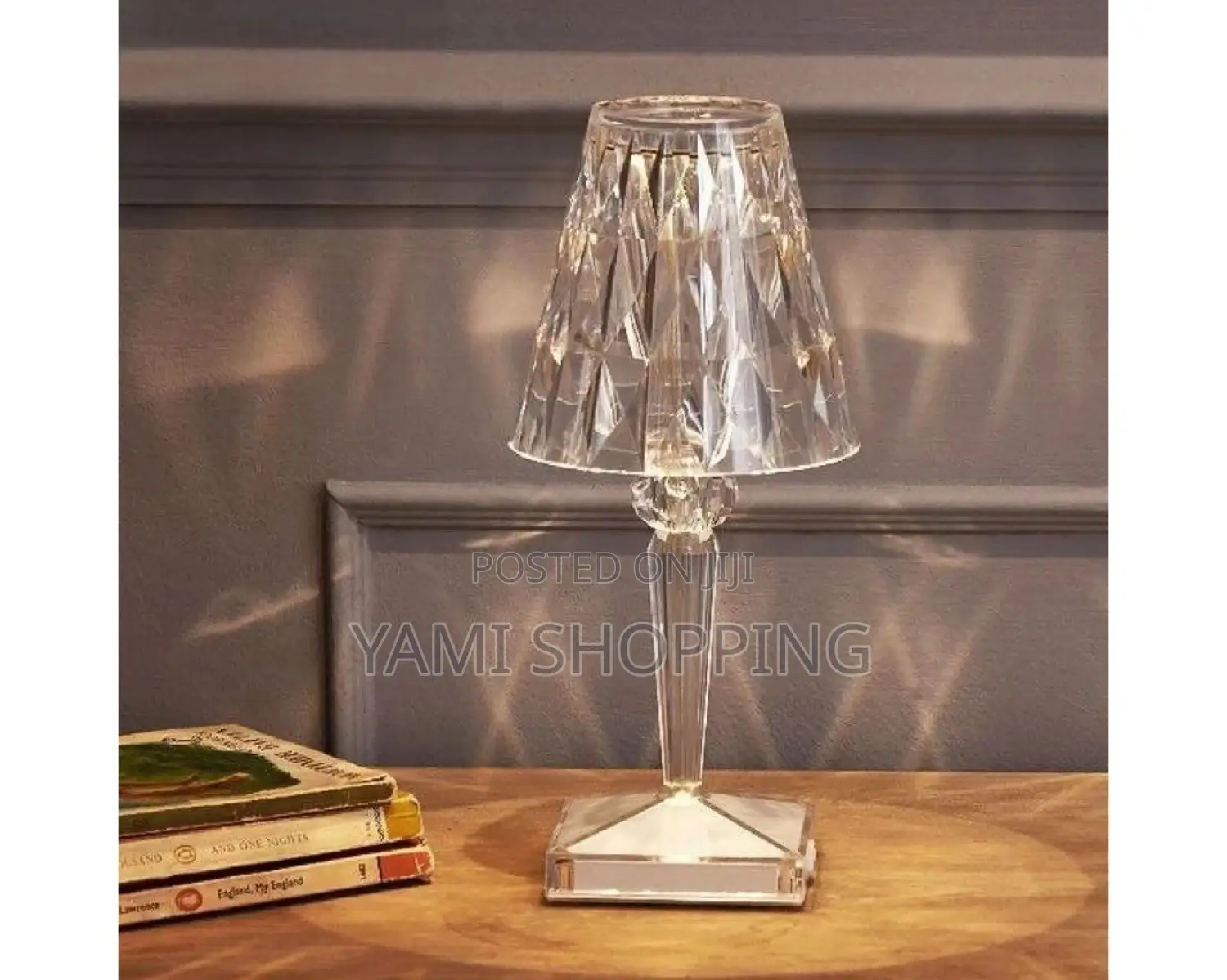 LED Diamond Table Lamp