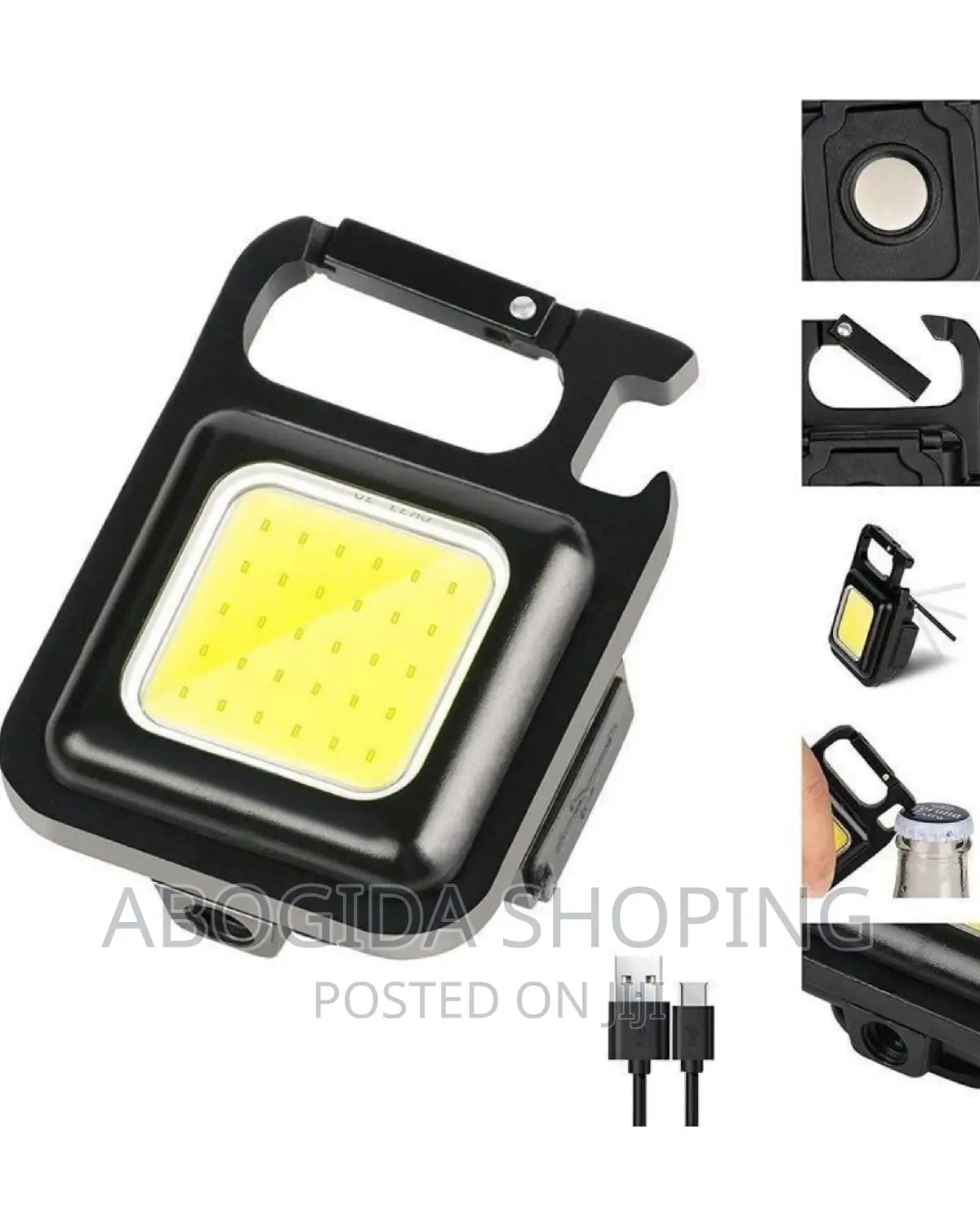 Rechargeable Mini LED Keychain Light