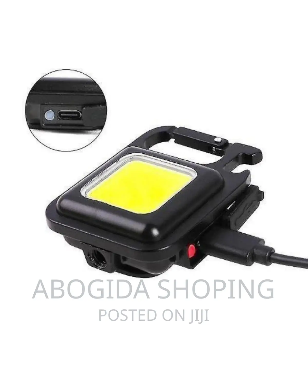 Rechargeable Mini LED Keychain Light