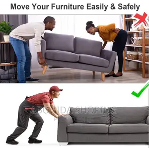 Photo - 4pcs Movers Works on Carpet and Non Scratchable Floors