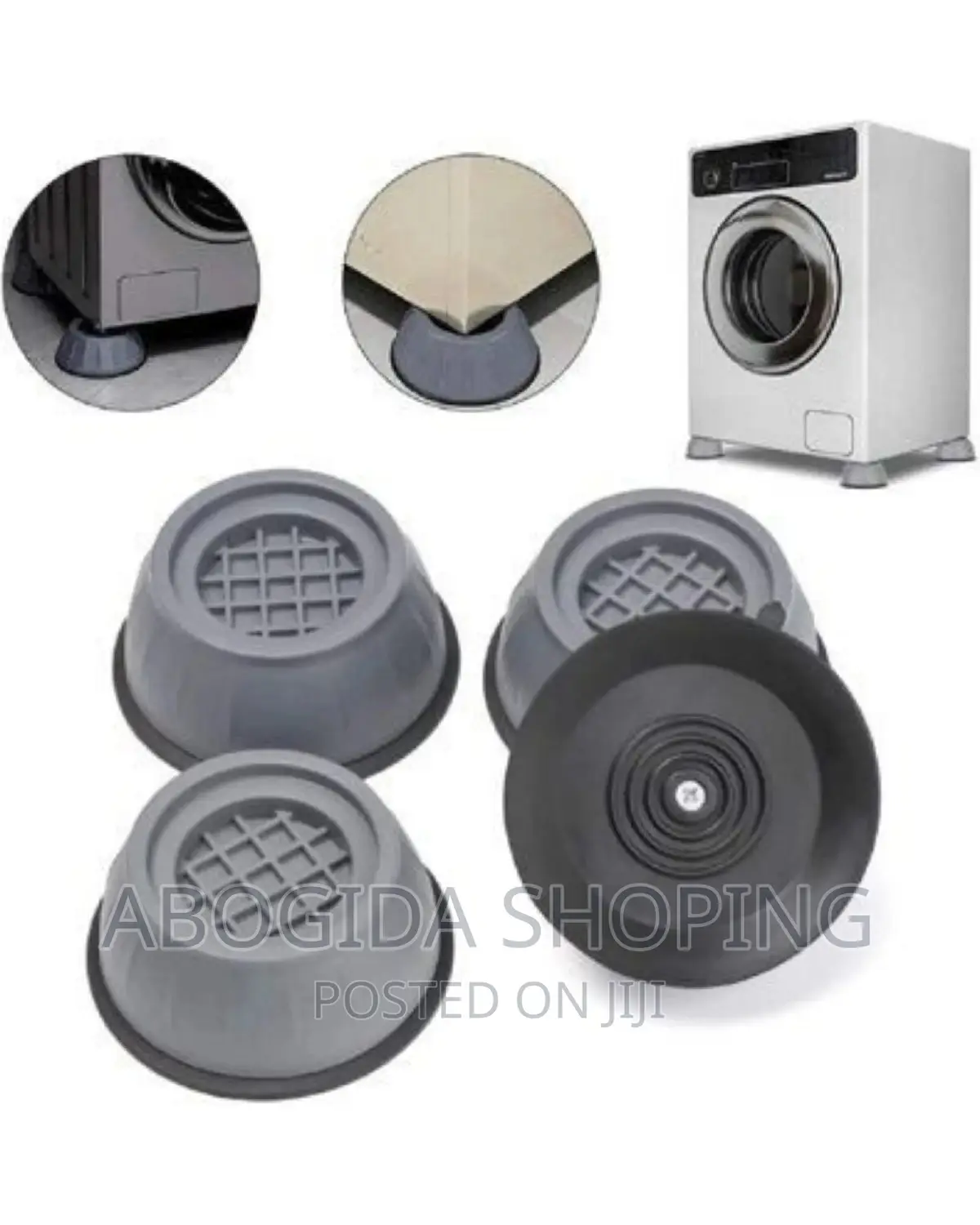 Shock and Noise Cancelling Washing Machine Support