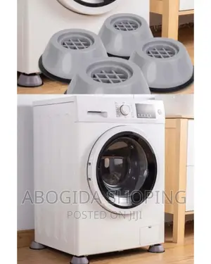 Shock and Noise Cancelling Washing Machine Support