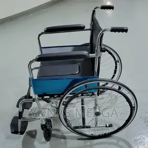 Hygiene Companion:Commode Wheelchair for Toilet Shower Use