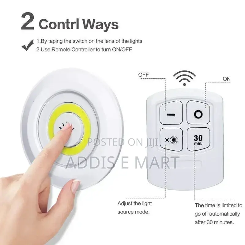 Unique Remote Control Led Cob Light