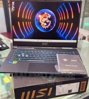 New Laptop MSI Katana GF66 16GB Intel Core I7 SSD 1T