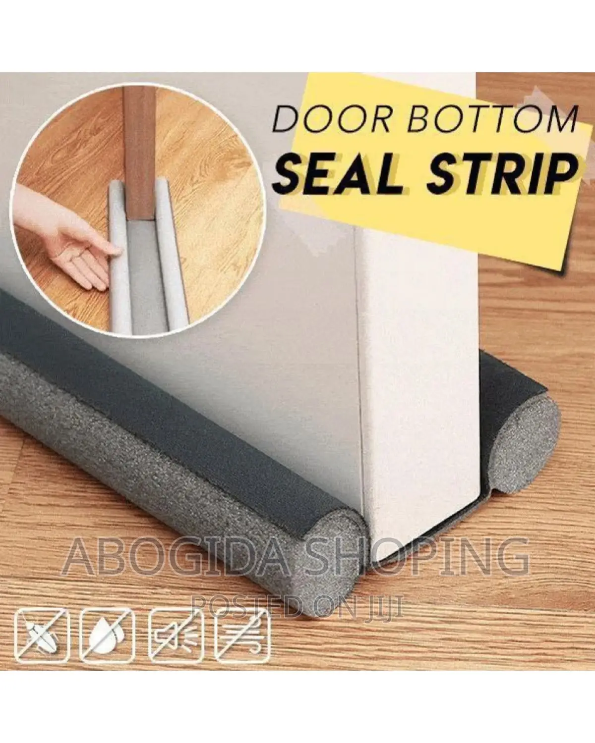 Door Bottom Seal Strip Stopper