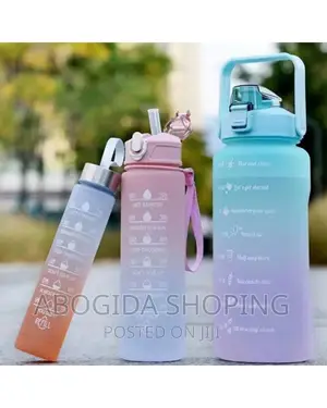 Photo - 3in1 Colorful Water Bottle