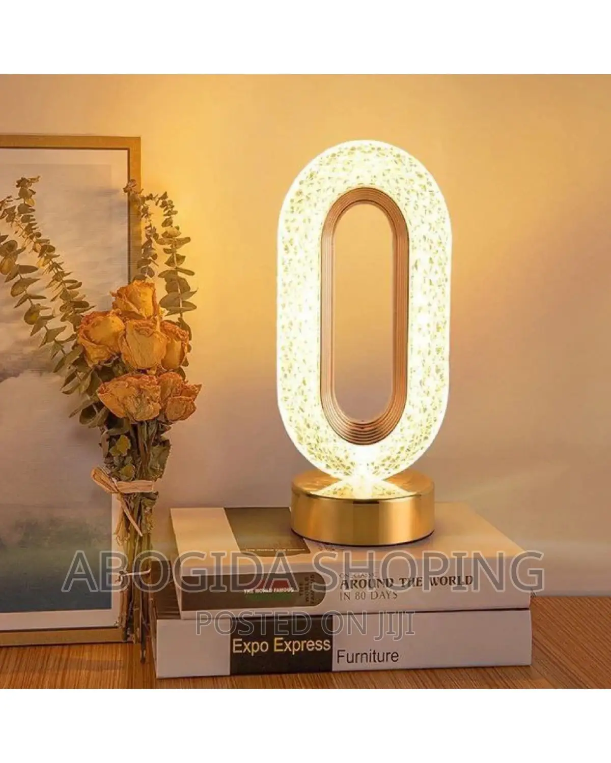 LED Crystal Table Lamp