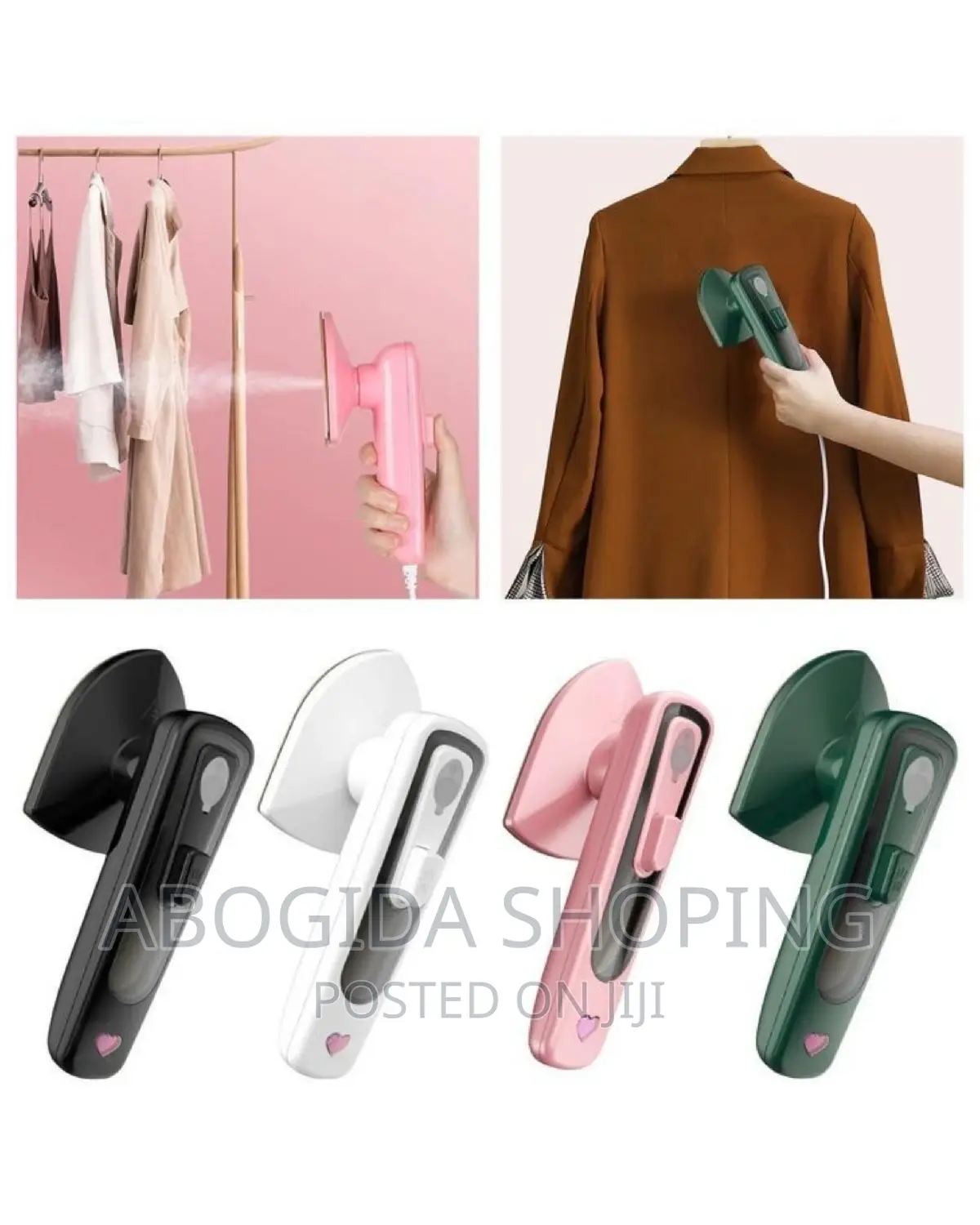 Mini Electric Steam Iron With 
 Spray